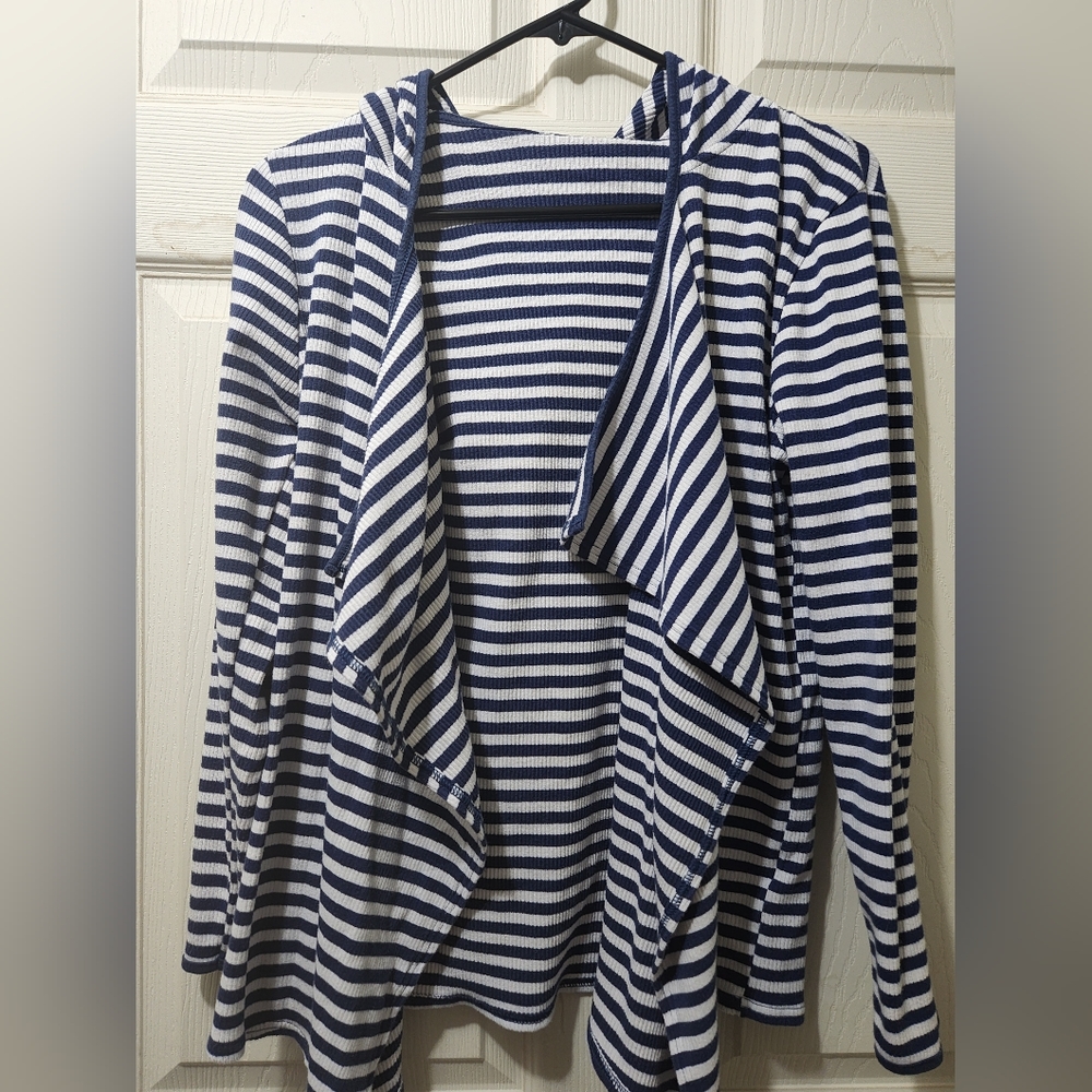 Women's Striped Cardigan